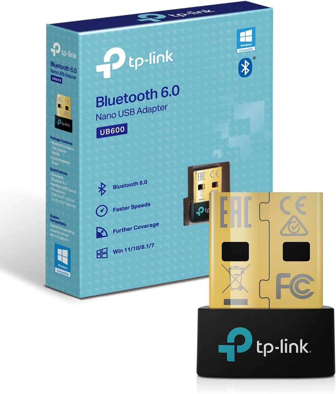 TP-Link UB600 Bluetooth 6.0 Nano USB Adapter