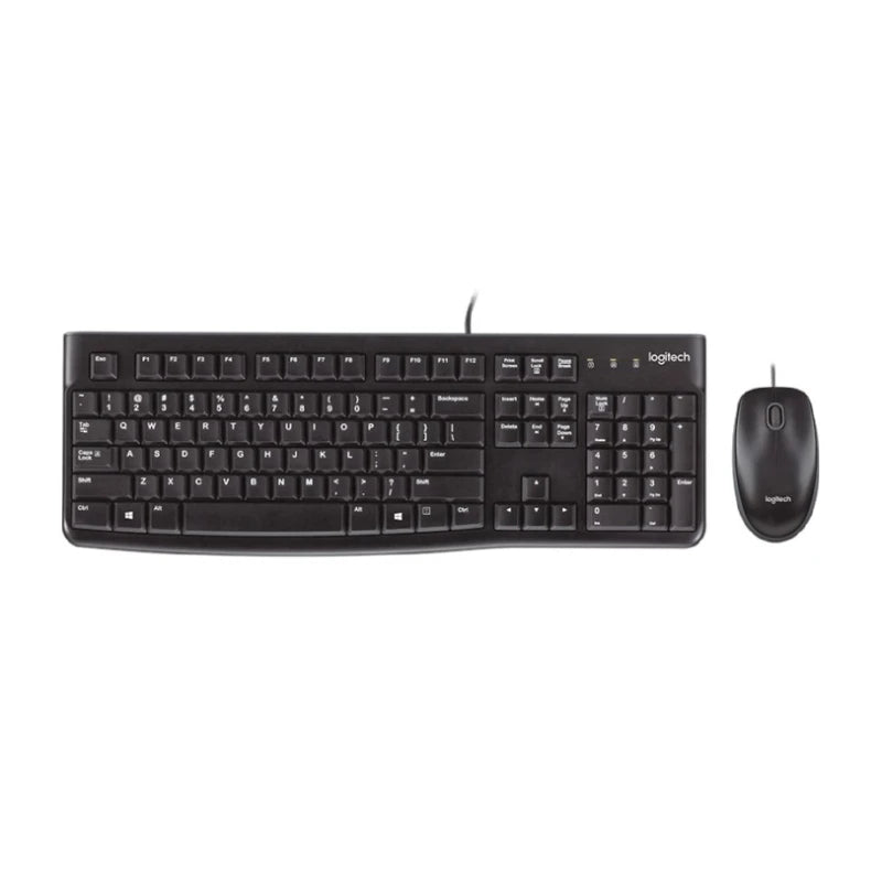 Logitech MK120 Wired Keyboard & Mouse Combo – Arabic/English