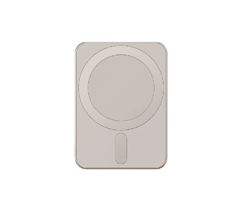 MyCandy Mini MagPower 5,000mAh 15W Wireless Power Bank – Titanium