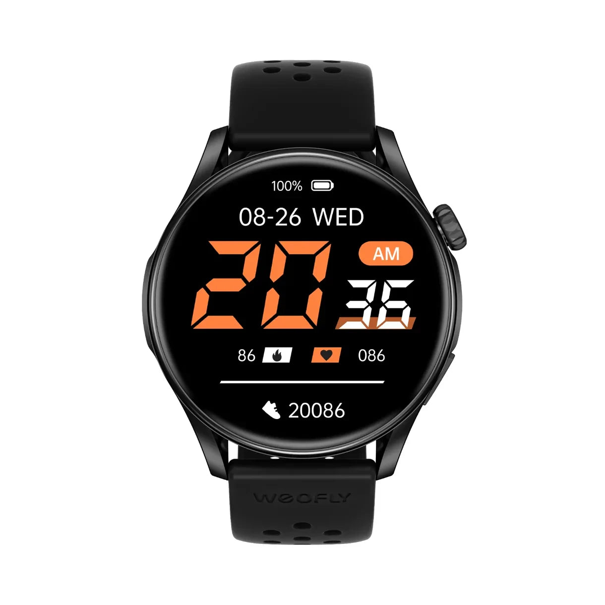 Weofly Curve 2 Smartwatch – Black